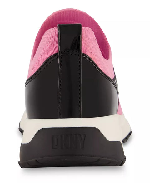DKNY Girl's Fuchsia Danni Knit Slip On Sneakers | DKNY In Lebanon
