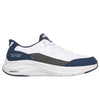Skechers Women's Dark Blue & White Contour Foam Slip In Sneakers | Skechers In Lebanon