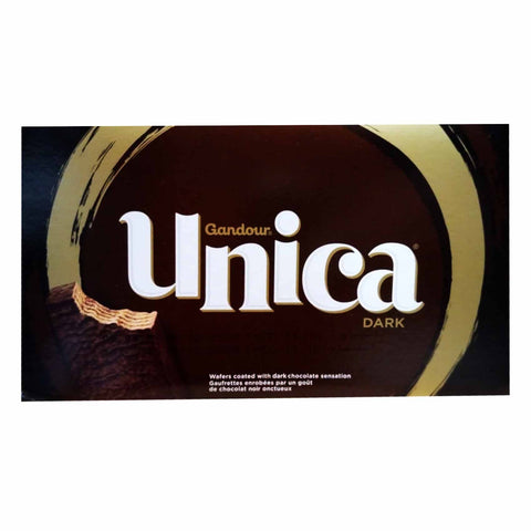 Gandour Unica Wafer Coated With Dark Chocolate Sensation