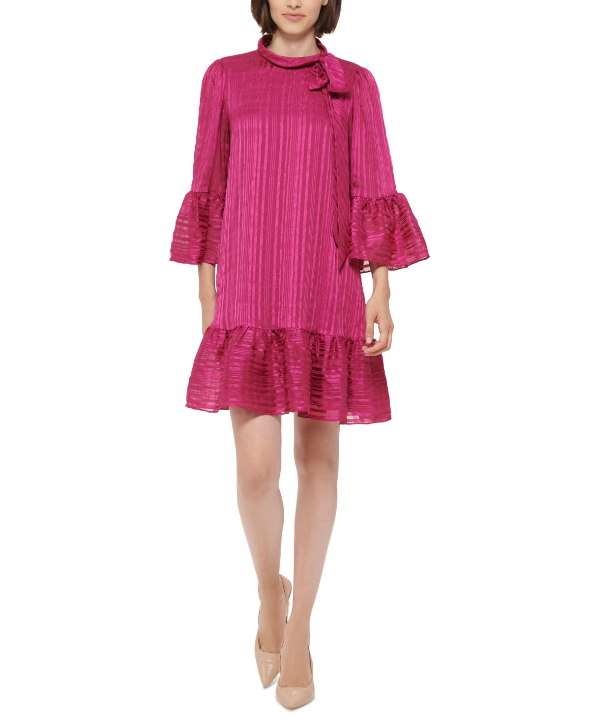 Calvin Klein Women's Fuchsia Dress ABF100