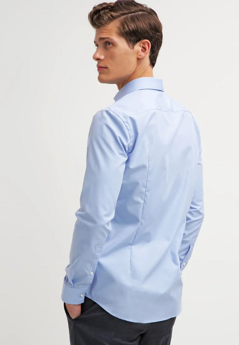 Hugo Men's Blue Jason Slim Fit Formal shirt | Hugo In Lebanon