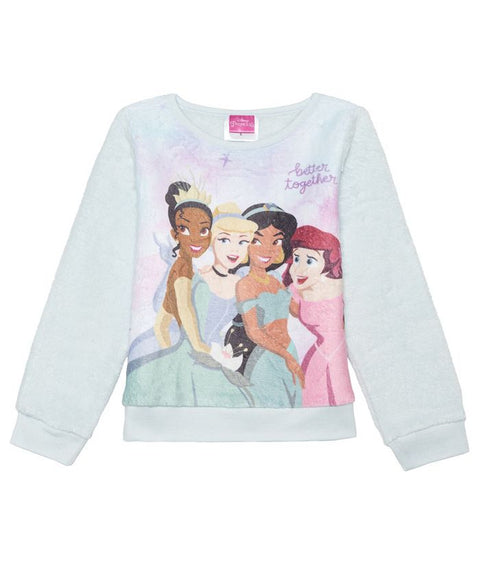 Disney Girl's Blue Sweatshirt ABFK74 (ma19,25)
