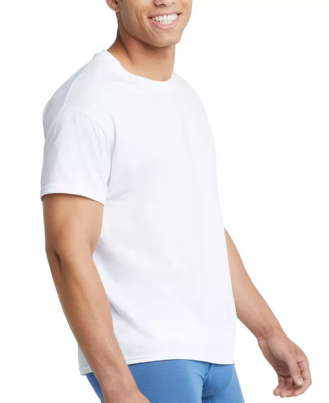 Calvin Klein Men's White Pack Of 3 Cotton Classics Crewneck Under Shirts | Calvin Klein In Lebanon
