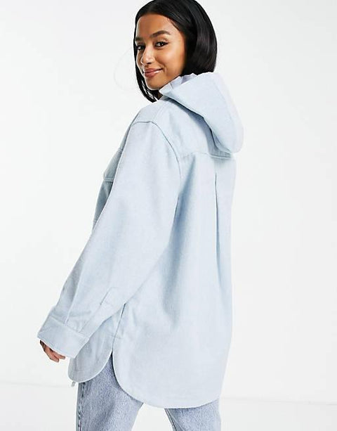 Asos Design Women's Baby Blue Jacket ANF233