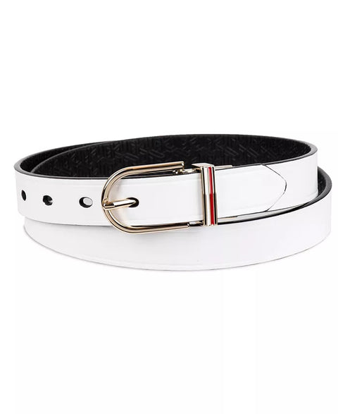 Tommy Hilfiger Women's Black & White Reversible Casual Belt | Tommy Hilfiger In Lebanon