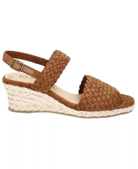 Bella Vita Women's  Brown Mariella Espadrille Wedge Heeled Sandals |  Bella Vita in Lebanon