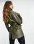 Asos Design Women's Khaki Jacket ANF75 (AN57)