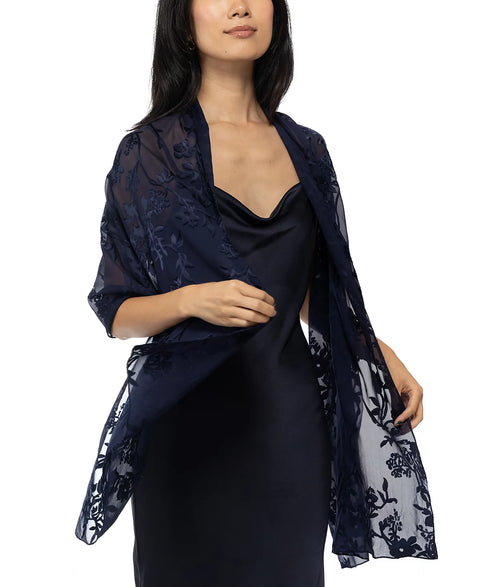 I.N.C. International Concepts Women's Navy Floral Evening Wrap | I.N.C. International Concepts In Lebanon