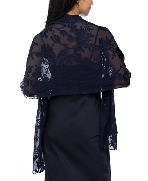 I.N.C. International Concepts Women's Navy Floral Evening Wrap | I.N.C. International Concepts In Lebanon