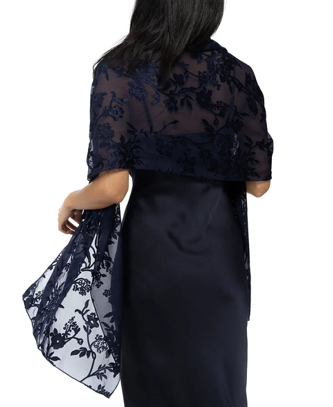 I.N.C. International Concepts Women's Navy Floral Evening Wrap | I.N.C. International Concepts In Lebanon