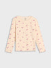 Sinsay Girl's Beige Floral Long Sleeve Blouse | Sinsay In Lebanon