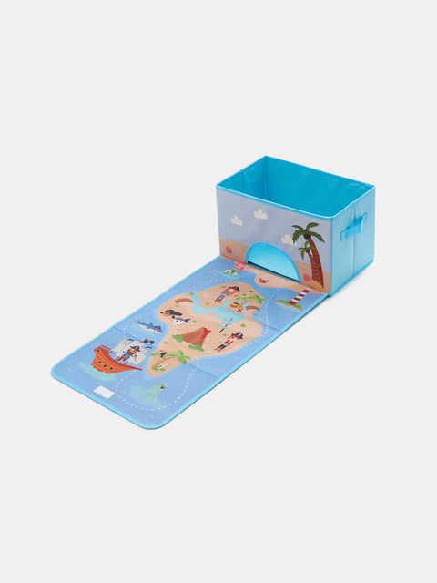 Sinsay Light Blue Storage Box With A Print | Sinsay In Lebanon
