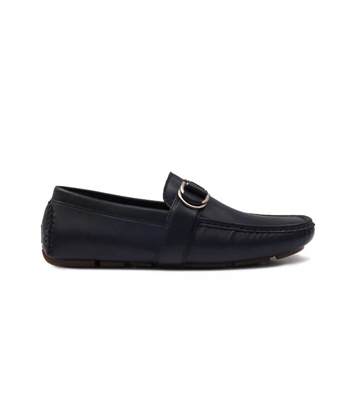 Aston Marc Men's Navy Charter Side Buckle Loafers | Aston Marc In Lebanon