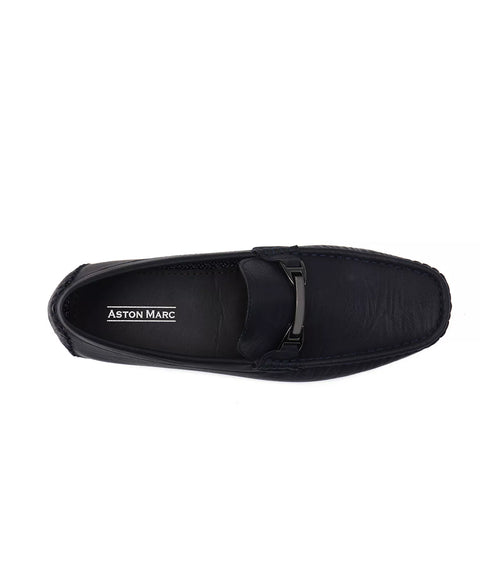 Aston Marc Men's Navy Charter Bit Loafers | Aston Marc In Lebanon