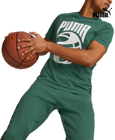 Puma Men's Dark Green T-Shirt ABF5415