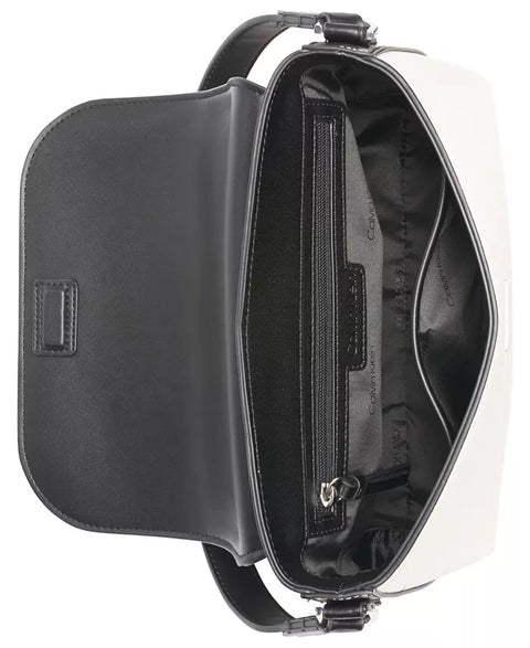 Calvin Klein  Women's Black\White 2-Pieces Shoulder Bag | Calvin Klein In Lebanon