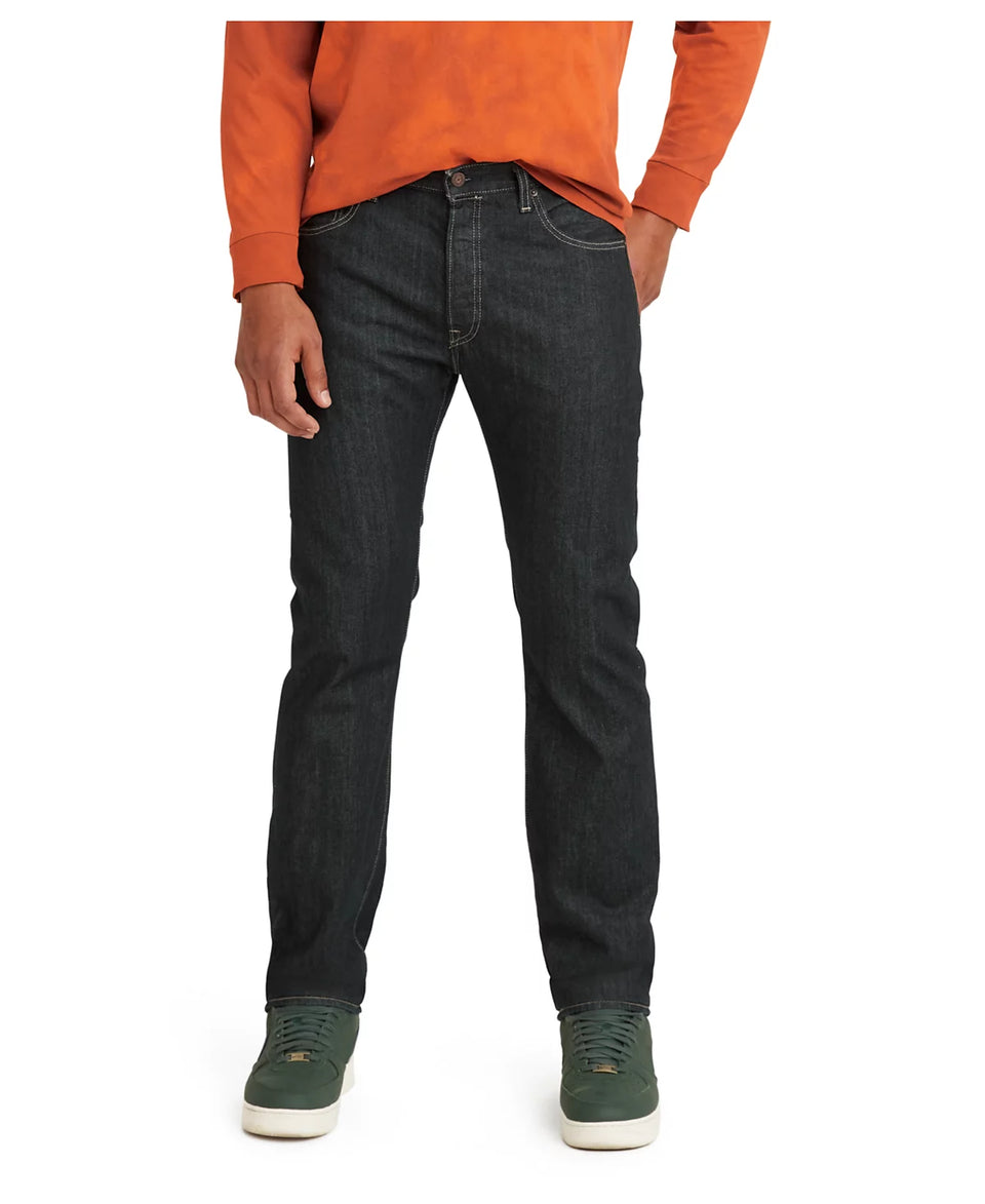 Levi's Men's Clean Rigid 501 Regular-Fit Button Fly Non-Stretch Jeans | Levi's In Lebanon