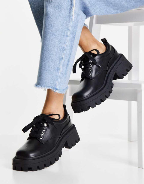 Asos Design Women's Black Casual Shoes ANS919