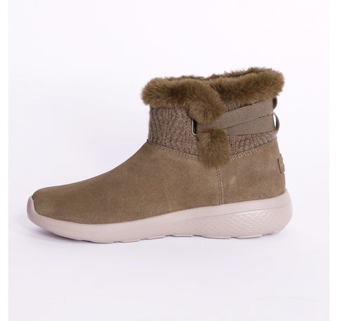 Skechers Women's Olive On-the-GO City Water Repellent Suede Boots | Skechers In Lebanon