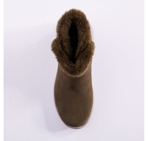 Skechers Women's Olive On-the-GO City Water Repellent Suede Boots | Skechers In Lebanon