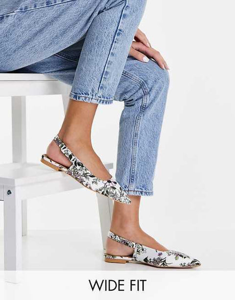 Asos Design Women's Floral Casual Shoes ANS845
