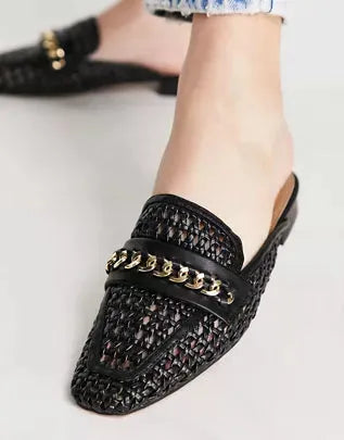 ASOS Design Women's Black Slipper ANS553