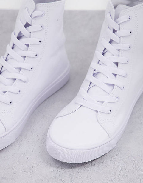 ASOS Design Women's White Sneaker ANS5 (Shoes49)