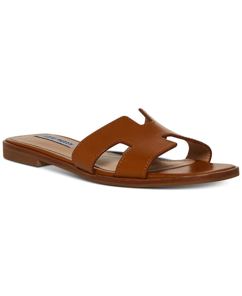 Steve Madden Women's Cognac Hadyn Slide Sandals | Steve Madden In Lebanon