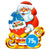 Kinder Milk Chocolate Santa on Sleigh with Toy Surprise 75g