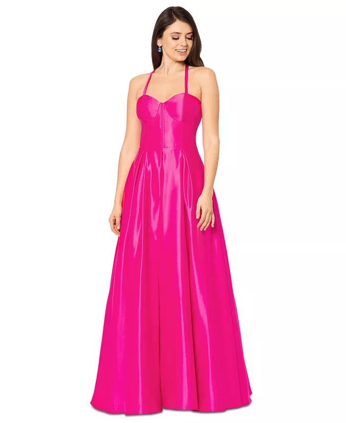 Blondie Nites Women's Fuchsia Dress ABF228