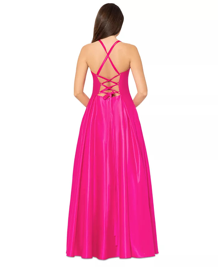 Blondie Nites Women's Fuchsia Dress ABF228