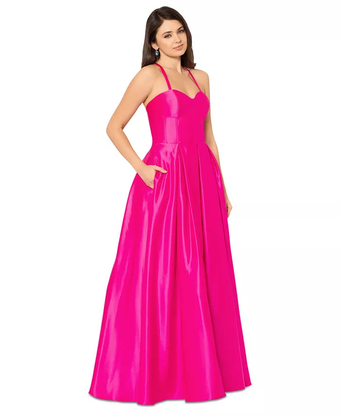 Blondie Nites Women's Fuchsia Dress ABF228