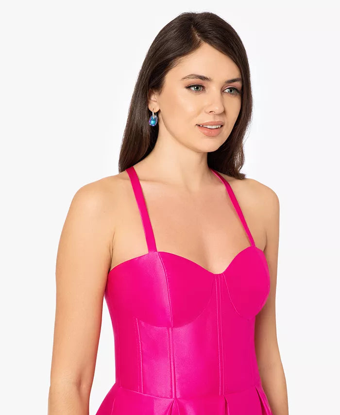 Blondie Nites Women's Fuchsia Dress ABF228