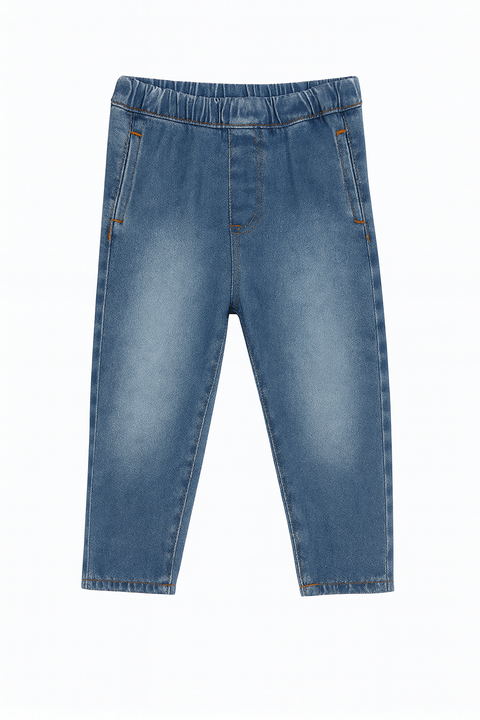 POMPdeLUX Girl's Blue Denim Trousers |POMPdeLUX in Lebanon