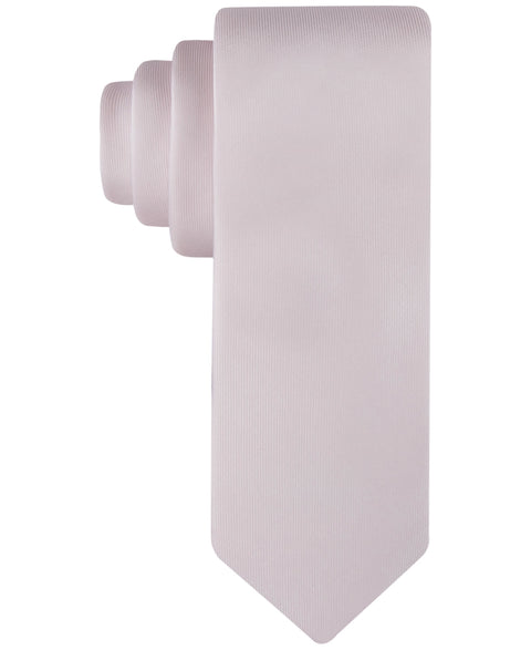 Calvin Klein Mens Unison Solid Tie Light Rose ONE SIZE ABL162 SHR
