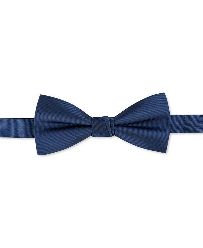 Calvin Klein Mens Unison Solid Bow Tie Navy ONE SIZE ABL186 SHR