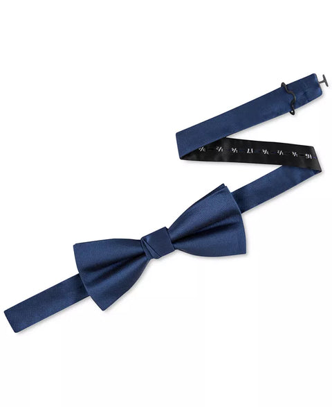 Calvin Klein Men's Navy Unison Solid Pre-Tied Bow Tie | Calvin Klein In Lebanon