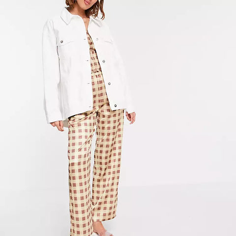 Collusion Women's White Jacket ANF1657
