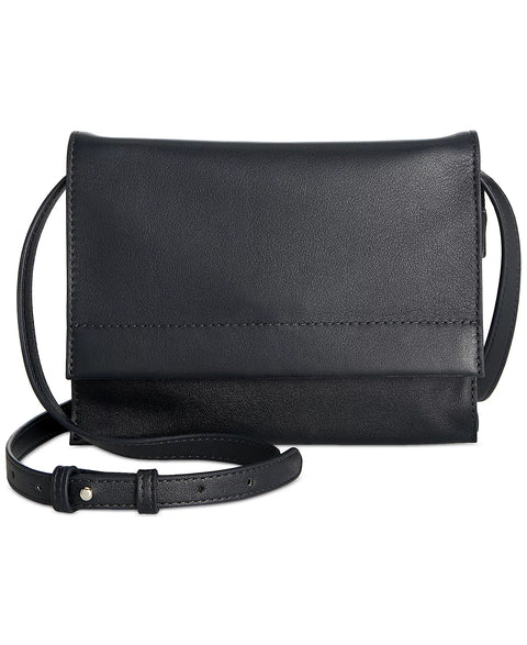 Giani Bernini Women's Black Nappa Flap Crossbody | Giani Bernini In Lebanon