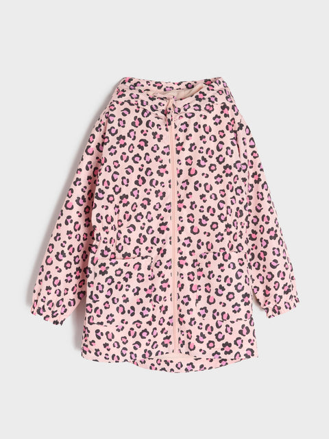 Sinsay Baby Girl's Pink Leopard Transitional Jacket | Sinsay In Lebanon