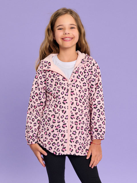Sinsay Baby Girl's Pink Leopard Transitional Jacket | Sinsay In Lebanon