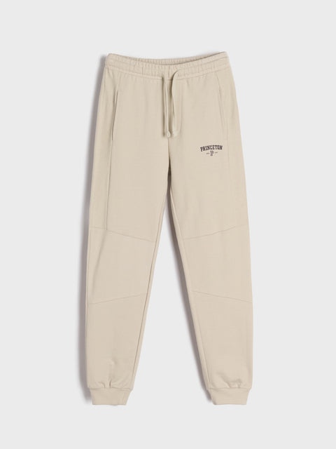 Sinsay Boy's Beige Adjustable Waist Sweatpants | Sinsay In Lebanon