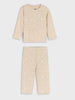 Sinsay Baby Girl Pajama Set Beige AYA