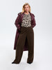 Sinsay Women's Pant Dark Brown AYA