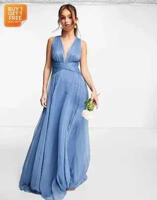 Asos Design Women's Blue Dress ANF1870