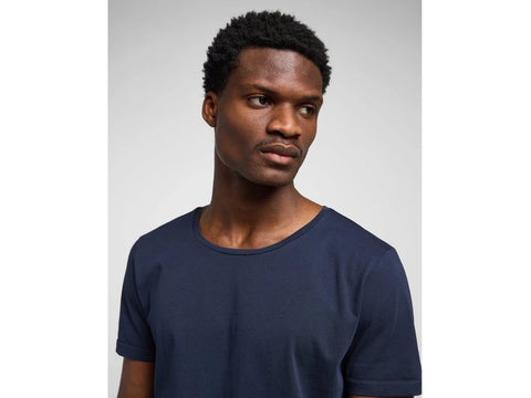 Lee Men's Navy Sky Captain Shaped T-Shirt |Lee In Lebanon