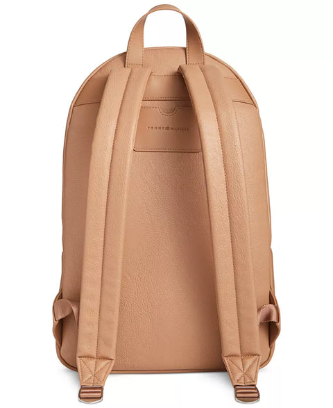 Tommy Hilfiger Men's Camel Pebble Zip-Front Backpack |Tommy Hilfiger In Lebanon