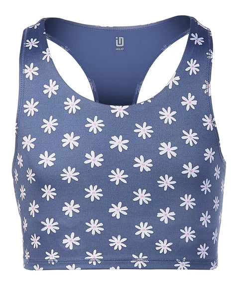 ID Ideology Girl's Blue Bikini Top ABFK2015