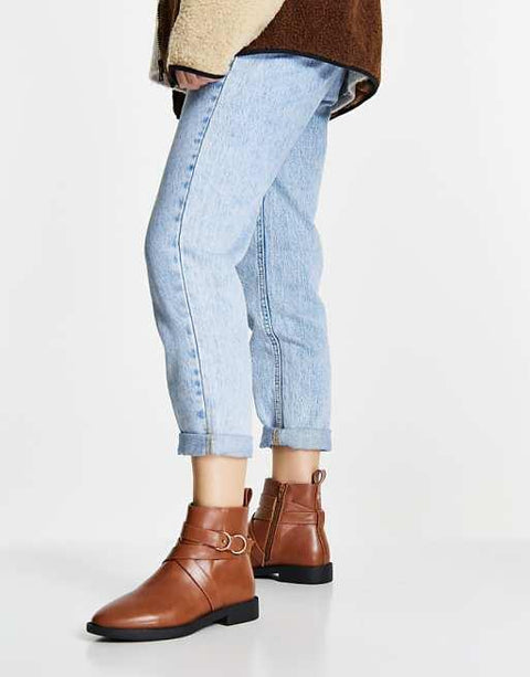 Asos Design Women's Brown Boots ANS900
