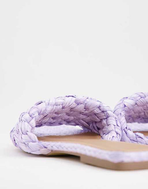 Asos Design Women's Lilac Slipper ANS786